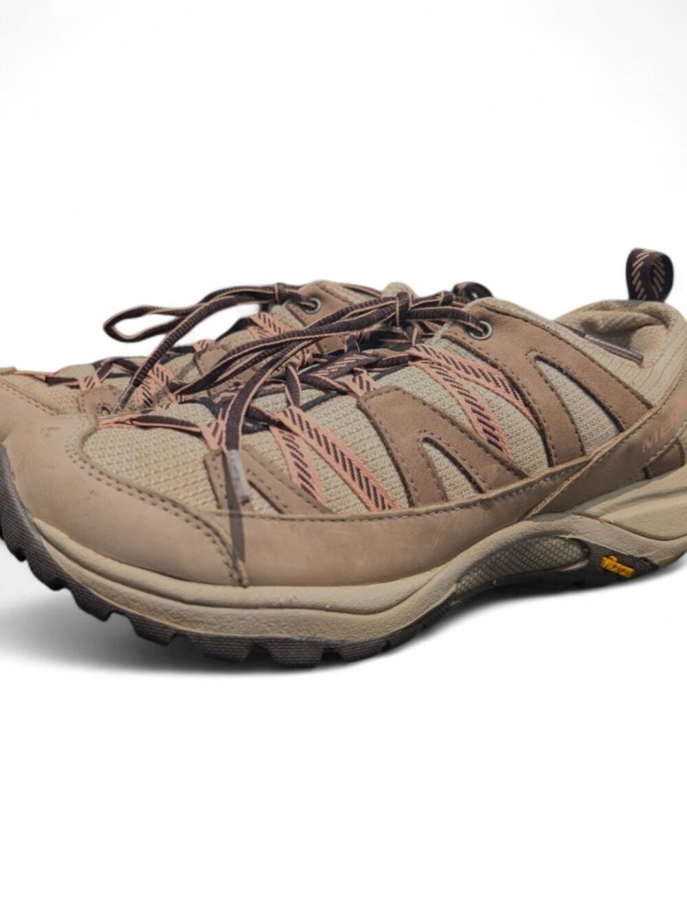 Merrell Siren Sport 3 Trail Hiking Shoes Womens Sz 8w Brown/Beige